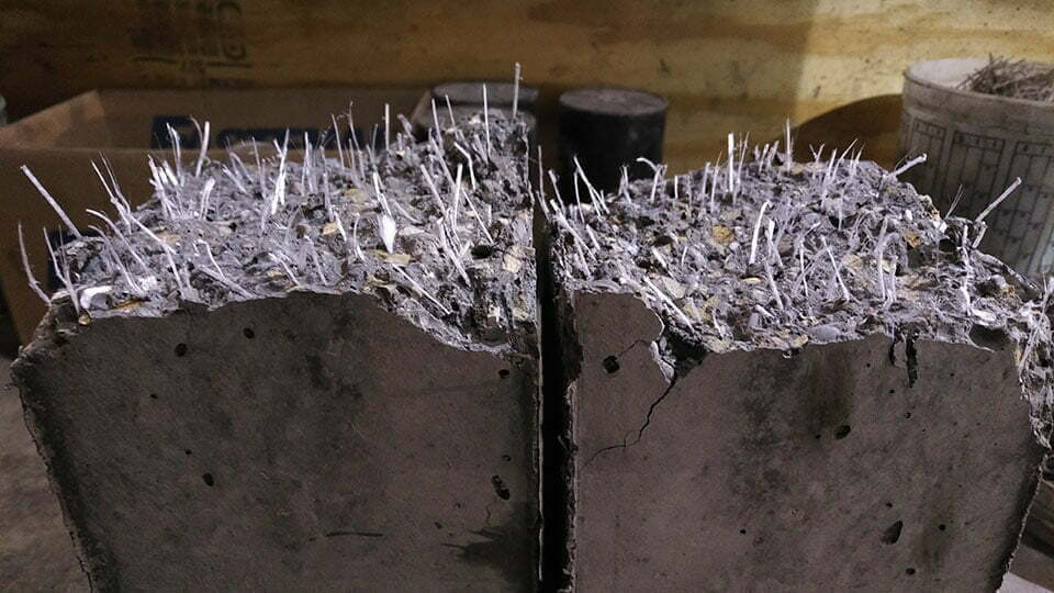 Fibre Reinforced Concrete is made up of fibres to make it more resistant to cracking, fatigue, impact, and abrasion.